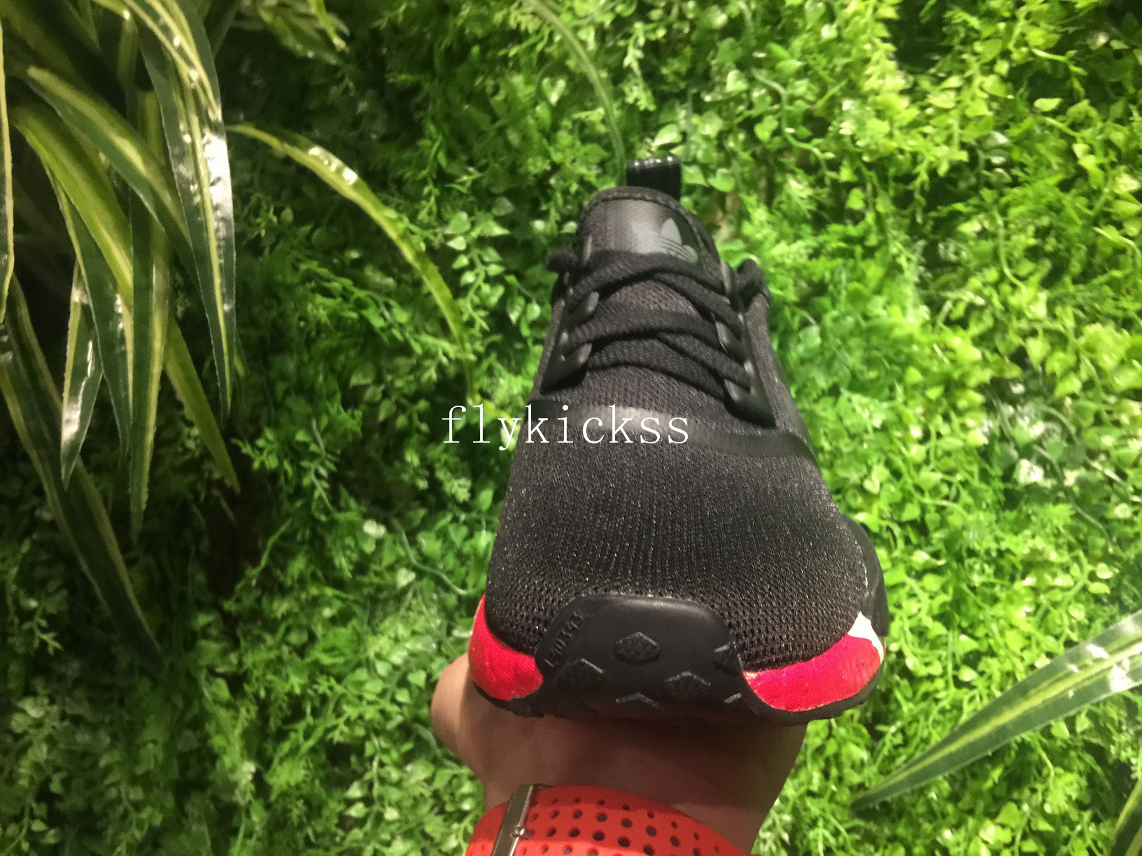 Supreme x Adidas NMD R1 Black Real Boost